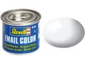 Miniatyrbild 2 av 4: Revell White, glans RAL 9010 14 ml-tin, vit, 1 st