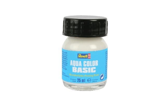 Revell akrylmaling hvit glassbeholder 25 ml (39622)