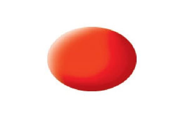 Revell 36125 Aqua Color Bright Orange (matt) Fargekode: 25 Boks 18 ml (36125)