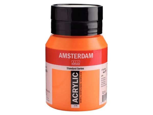 Amsterdam Standard Series Acrylic Jar Azo Orange 276