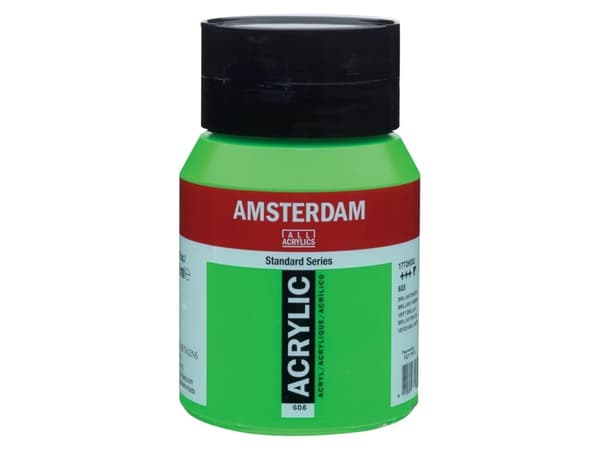 Amsterdam Standard Series Acrylic Jar Brilliant Green 605