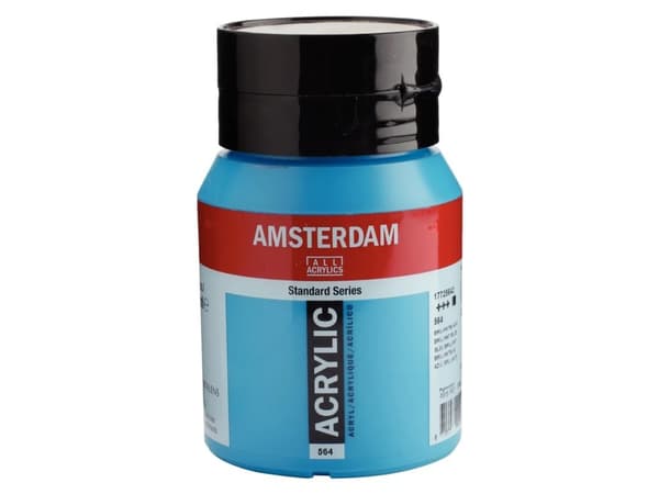 Amsterdam Standard Series Acrylic Jar Brilliant Blue 564