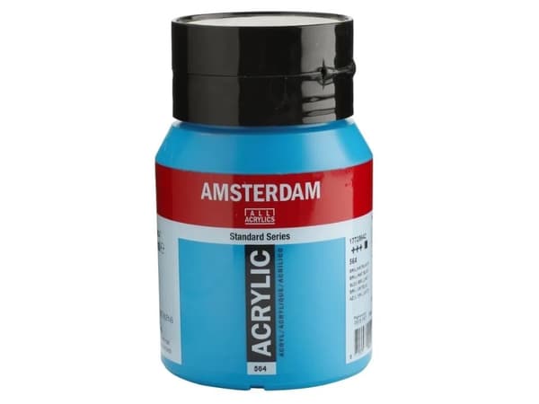 Amsterdam Standard Series Acrylic Jar Brilliant Blue 564