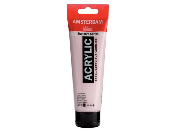 Artequipment Farba akrylowa TALENS AMSTERDAM 120ml 361 - LIGHT ROSE uniw