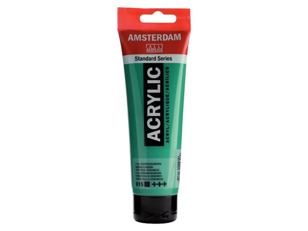 Amsterdam Standard Series Acrylic Tube Emerald Green 615