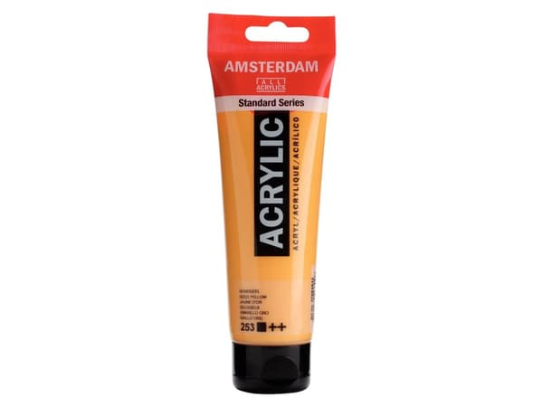 Artequipment Farba akrylowa TALENS AMSTERDAM 120ml 253 - GULL GUL uniw