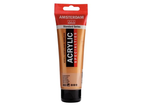 Amsterdam Standard Series Akrylrør 120 ml Deep Gold 803