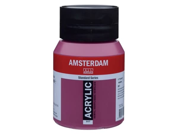 Amsterdam Standard Series Akrylkrukke 500ml Permanent Red Violet 567
