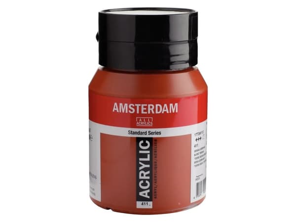 Amsterdam Standard Series Acrylic Jar Burnt Sienna 411