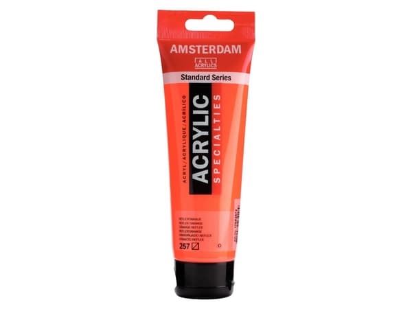 Amsterdam Standard Series Acrylic Tube Reflex Orange 257