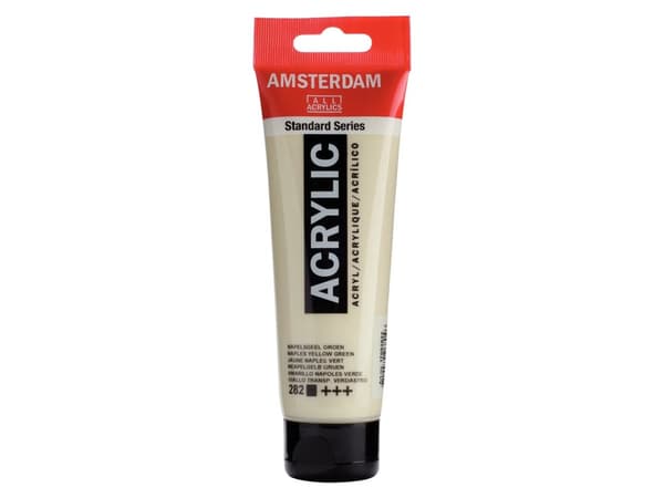 Artequipment Farba akrylowa TALENS AMSTERDAM 120ml 282 - NAPLES GUL GRØNN uniw