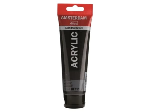 Amsterdam Standard Series Acrylic Tube Oxide Black 735