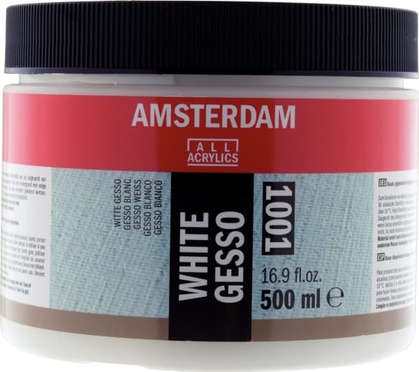 Talens Gesso Amsterdam hvit 500 ml
