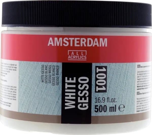 Talens Gesso Amsterdam hvit 500 ml