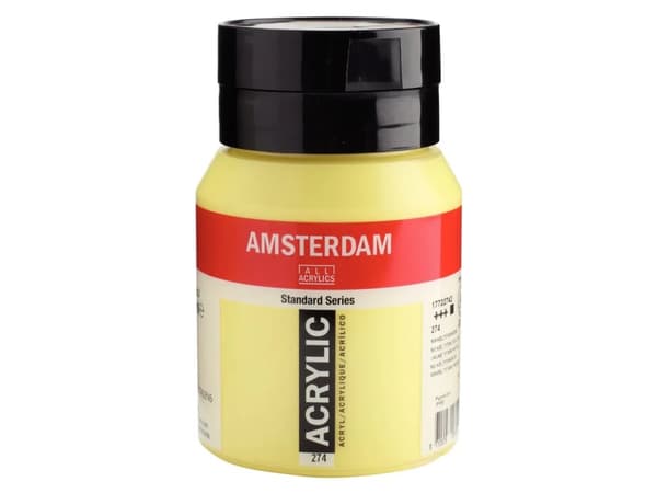 Amsterdam Standard Series Acrylic Jar Nickel Titanium Yellow 274