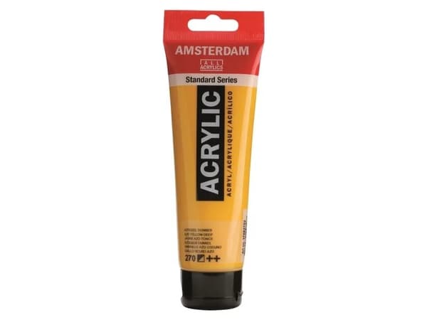 Amsterdam Standard Series Akrylrør 120 ml Azo Yellow Deep 270