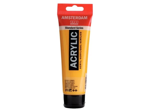 Amsterdam Standard Series Akrylrør 120 ml Azo Yellow Deep 270