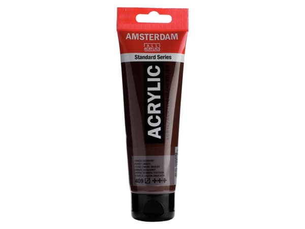 Amsterdam Standard Series Akrylrør 120 ml Burnt Umber 409