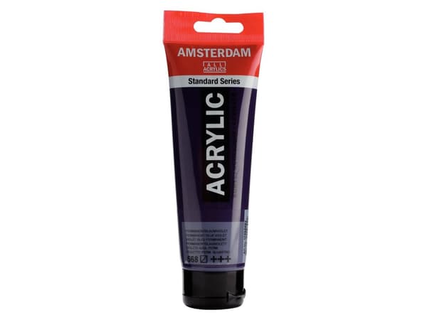 Amsterdam Standard Series Akrylrör 120 ml Permanent Blue Violet 568