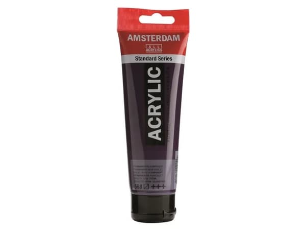 Amsterdam Standard Series Akrylrör 120 ml Permanent Blue Violet 568