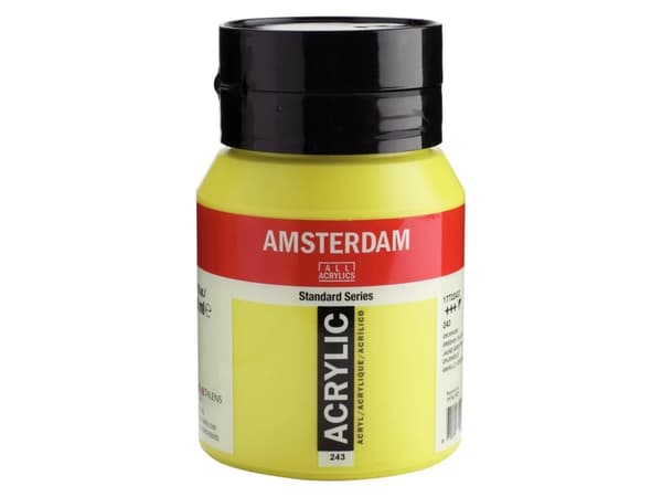 Amsterdam Standard Series Acrylic Jar Greenish Yellow 243