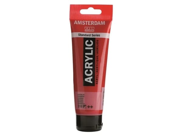Amsterdam Standard Series Acrylic Tube Carmine 318