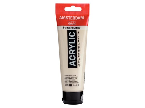 Artequipment Farba akrylowa TALENS AMSTERDAM 120ml 289 - TITANIUM BUFF LIGHT uniw
