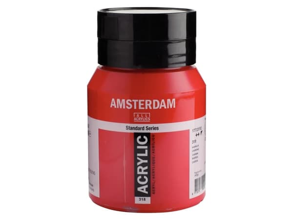 Amsterdam Standard Series Acrylic Jar Carmine 318