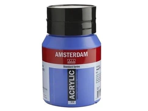Amsterdam Standard Series Akrylkrukke 500ml Koboltblå (Ultramarin) 512