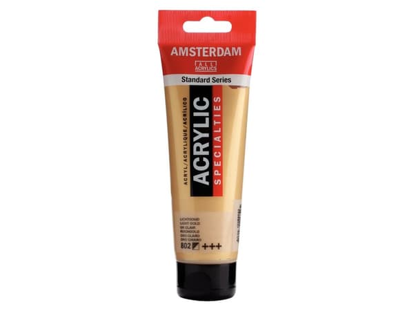 Amsterdam Standard Series Acrylic Tube Light Gold 802