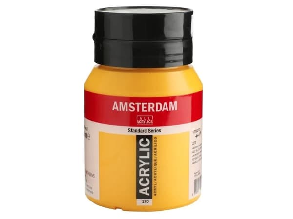 Artequipment Amsterdam Standard-sarjan akryylipurkki Azo Keltainen Syvä 270