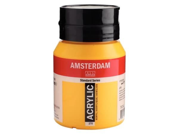 Artequipment Amsterdam Standard-sarjan akryylipurkki Azo Keltainen Syvä 270