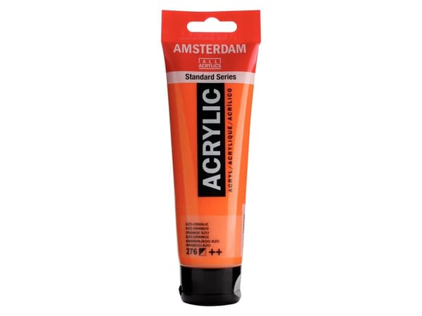 Amsterdam Standard Series Acrylic Tube Azo Orange 276