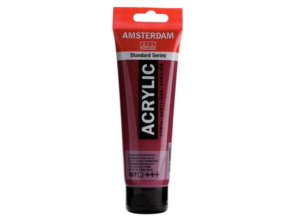AMSTERDAM AAC 120ML PERM.RED VIOL Tube 120 ml
