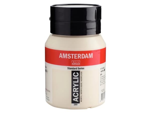 Amsterdam Standard Series Acrylic Jar Titanium Buff Light 289