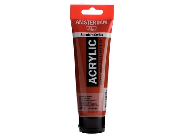 Amsterdam Standard Series Acrylic Tube Burnt Sienna 411