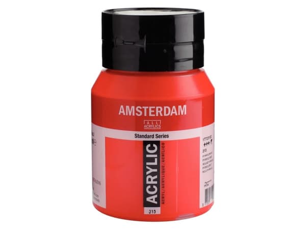Artequipment Amsterdam Standard Series Akrylkrukke Pyrrole Red 315