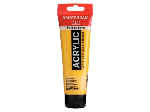 Amsterdam Standard Series Acrylic Tube Azo Yellow Medium 269
