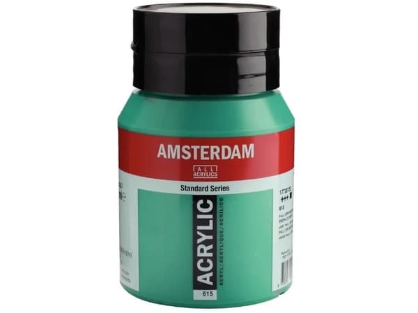 Amsterdam Standard Series Akrylkrukke 500 ml Emerald Green 615