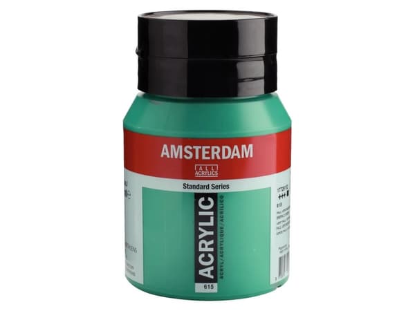 Amsterdam Standard Series Akrylkrukke 500 ml Emerald Green 615