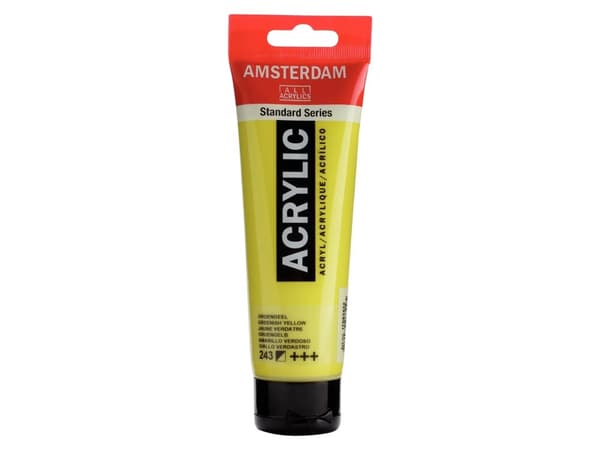 Amsterdam Standard Series Acrylic Tube Greenish Yellow 243