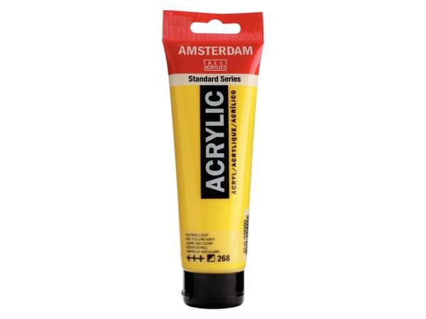 Amsterdam Standard Series Acrylic Tube Azo Yellow Light 268