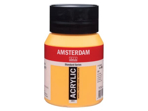 Amsterdam Standard Series Acrylic Jar Gold Yellow 253