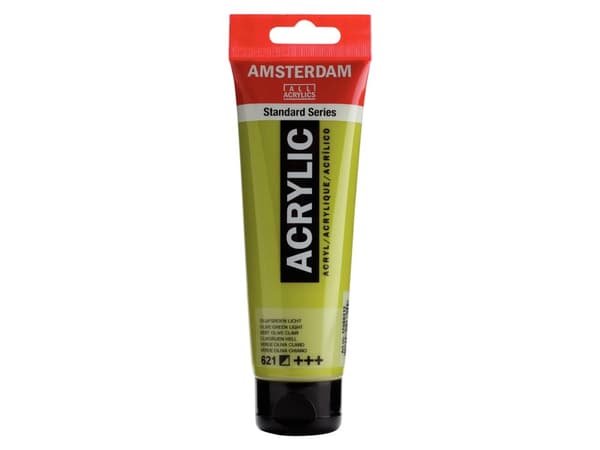 Amsterdam Standard Series Acrylic Tube Olive Green Light 621