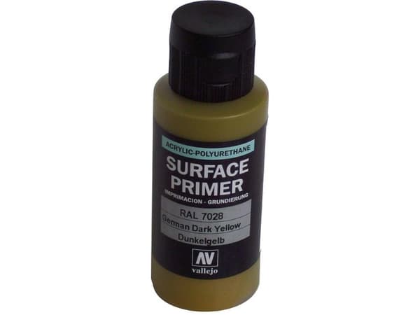Vallejo Akrylprimer Polyuretan. Gul - 73604