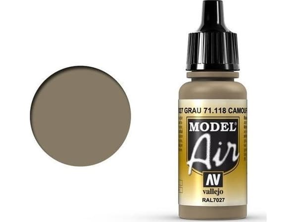 Vallejo Vallejo Model Air Camouflage Grey 71.118 uniwersalny