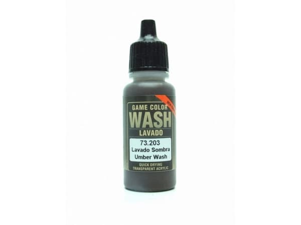 Vallejo 73.203, 17 ml, Brun, Matt, Flaska