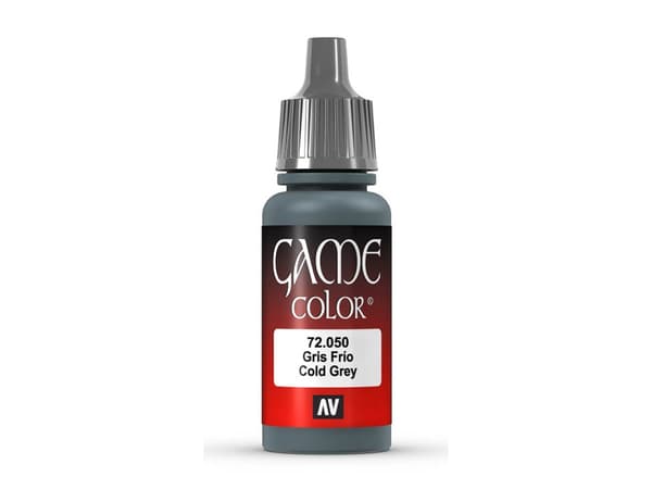 Vallejo 72.050, 17 ml, Grå, Matte, Flaske