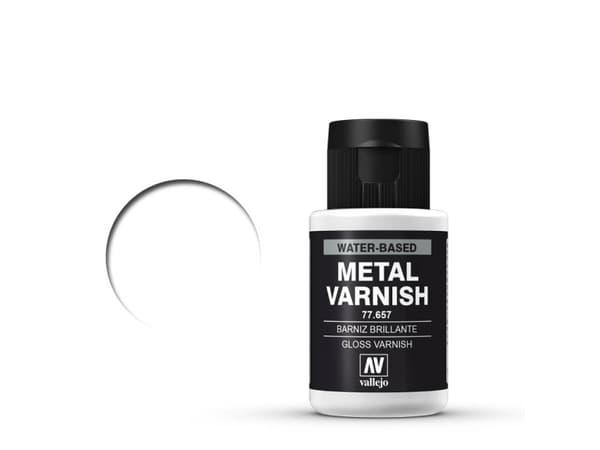 Vallejo 77.657, Metallisk, Gloss, 32 ml, Plastflaske