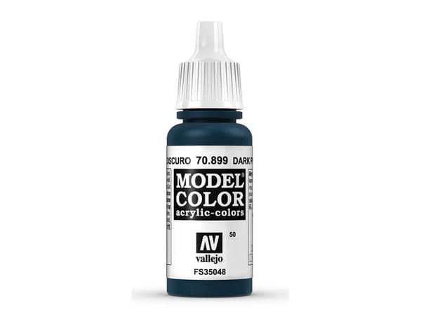 Vallejo 70.899, 17 ml, Blå, Matt, Flaska